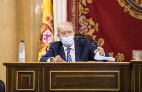 ep el ministro de justicia juan carlos campo comparece en el senado ante la comision de justicia a