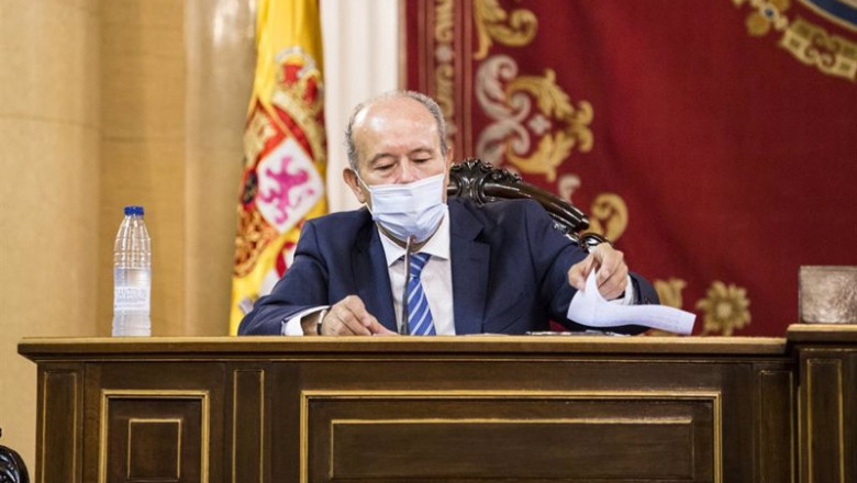 El ministro de Justicia, Juan Carlos Campo, comparece en el Senado ante la Comisión de Justicia, a 27 de mayo de 2021, en Madrid (España). Campo dedica su comparecencia a informar sobre el Plan Justicia 2030. | Alejandro Martínez Vélez - Europa Press ep el ministro de justicia juan carlos campo comparece en el senado ante la comision de justicia a