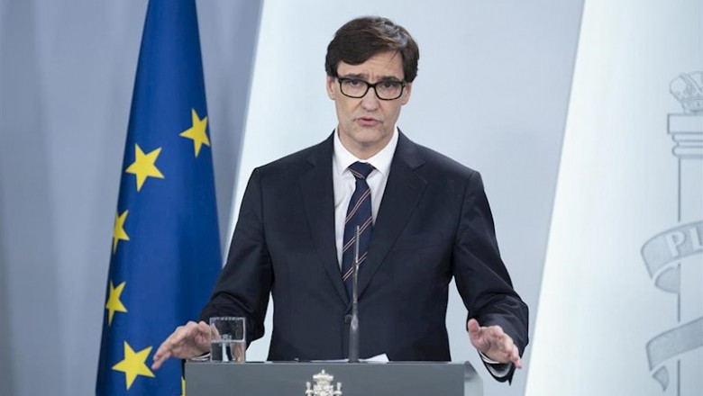 ep el ministro de sanidad salvador illa comparece en rueda de prensa en la moncloa para informar ep el ministro de sanidad salvador illa comparece en rueda de prensa en la moncloa para informar