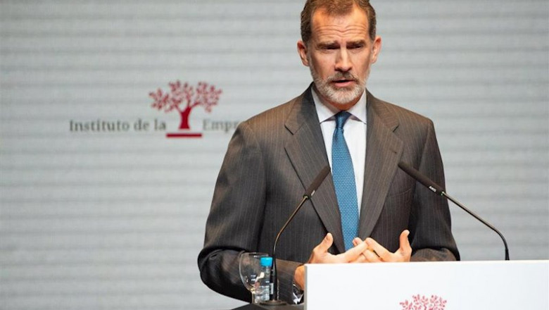 EL REY SU MAJESTAD FELIPOE VI EN EL XXII CONGRESO NACIONAL DE EMPRESA FAMILIAR, CELEBRADO EN MURCIA | JAVIER CARRIÓN-EUROPA PRESS ep el rey su majestad felipoe vi en el xxii congreso nacional de empresa familiar celebrado en
