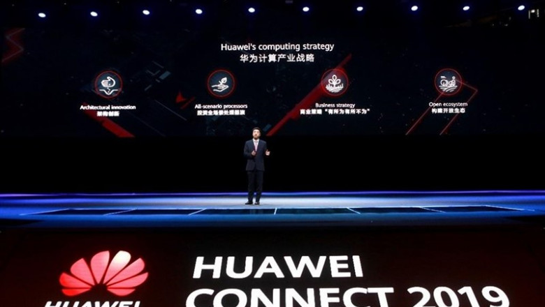 El vicepresidente global de Huawei, Ken Hu, presenta la estrategia en computación de Huawei en su discurso inicial en Huawei Connect 2019. | HUAWEI ep el vicepresidente global de huawei ken hu presenta la estrategia en computacion de huawei en su