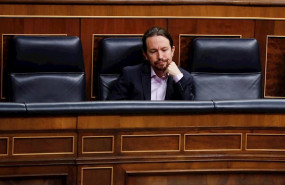 ep el vicepresidente segundo del gobierno pablo iglesias en el congreso