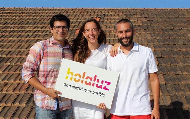 Els fundadors d'Holaluz Ferran Nogué, Carlota Pi i Oriol Vila | HOLALUZ ep els fundadors dholaluz ferran nogue carlota pi i oriol vila