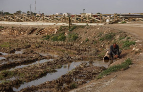 ep estragos ocasionados por la dana en un campo de cultivo