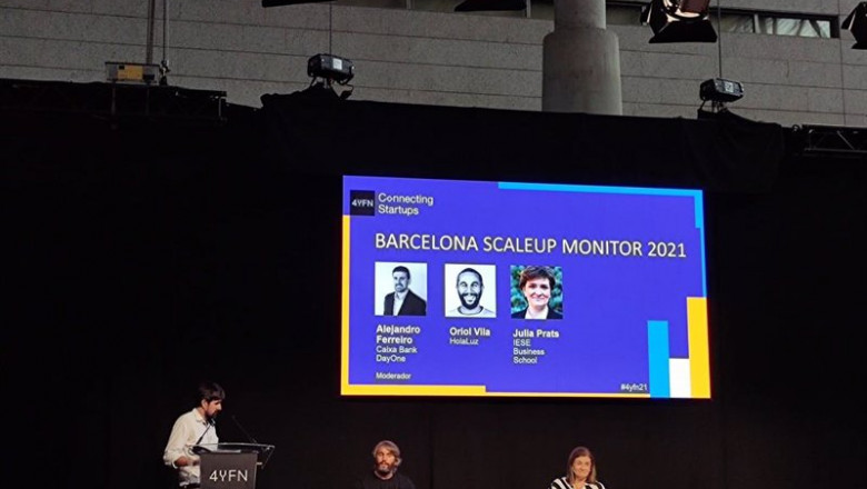 ep foro de debate sobre el scaleup monitor 2021 de caixabank y barcelona global ep foro de debate sobre el scaleup monitor 2021 de caixabank y barcelona global