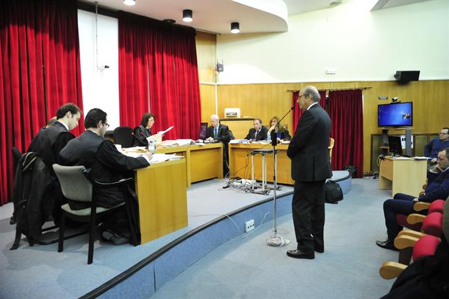 Francis Franco en el juzgado de Teruel. | EUROPA PRESS ep francis francojuzgadoteruel