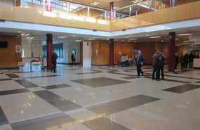 ep hall principal del hospital clinico de santiago