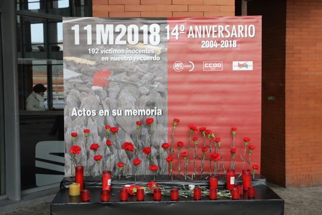 Homenaje a las víctimas del 11-M en Atocha | AYUNTAMIENTO DE MADRID ep homenajelas victimas11-matocha