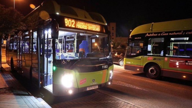 ep imagen de recurso de un autobus interurbano de la comunidad de madrd