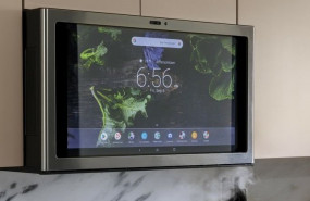 ep kitchen hub 2020 la pantalla inteligente de cocina con microondas extractor e ia presentado en el