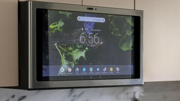ep kitchen hub 2020 la pantalla inteligente de cocina con microondas extractor e ia presentado en el