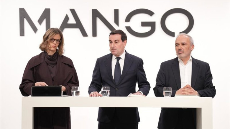 ep la directora financiera de mango margarita salvans el presidente y consejero delegado toni ruiz y