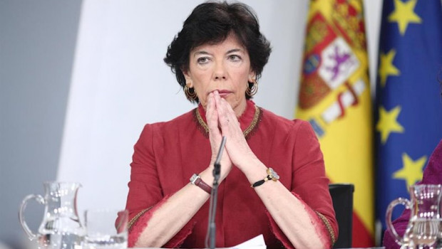 ep la ministra de educacion y formacion profesional isabel celaa en una rueda de prensa posterior al