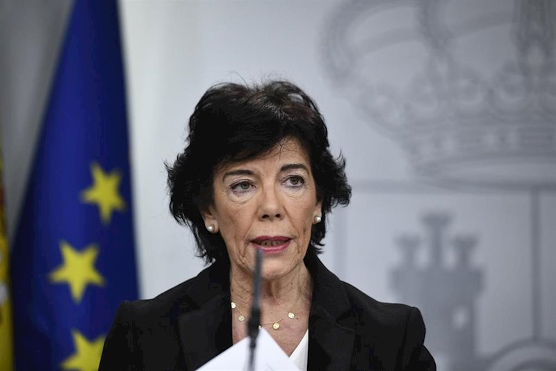 ep la ministra portavoz en funciones isabel celaa ep la ministra portavoz en funciones isabel celaa