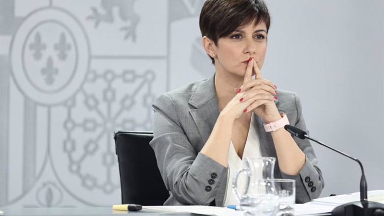 La ministra portavoz, Isabel Rodríguez, tras la reunión del Consejo de Ministros en Moncloa, a 22 de marzo de 2022, en Madrid (España). | EUROPA PRESS/E. Parra. POOL - Europa Press ep la ministra portavoz isabel rodriguez tras la reunion del consejo de ministros en moncloa a 22 de