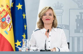 ep la ministra portavoz pilar alegria durante la rueda de prensa de este martes tras el consejo de