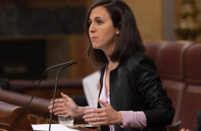 ep la secretaria general de podemos ione belarra interviene durante una sesion plenaria en el