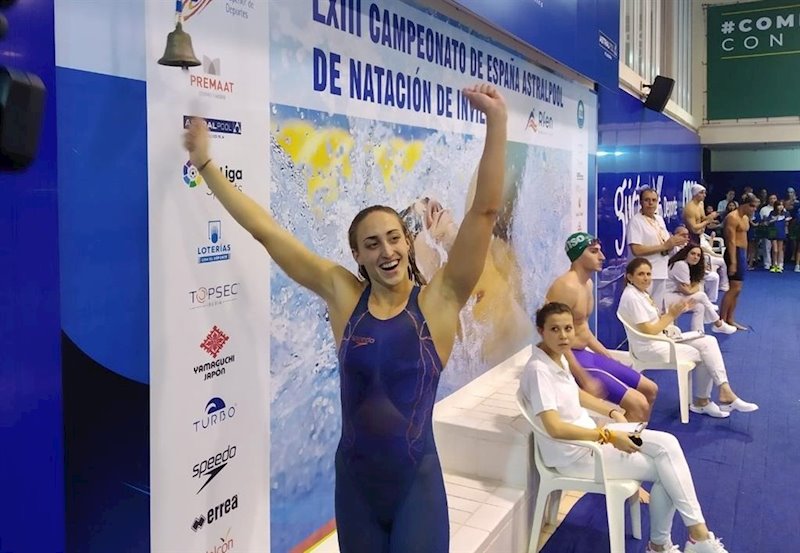 ep lidon munoz la gran protagonista del campeonato de espana de natacion