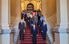 ep los consejeros autonomicos de agricultura junto al ministro de agricultura pesca y alimentacion