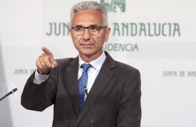 ep portavozgobierno andaluz miguel angel vazquez en ruedaprensa
