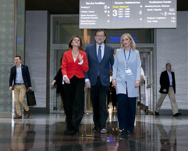 Rajoy, Cifuentes y Cospedal | TAREK/PP ep rajoy cifuentes cospedal