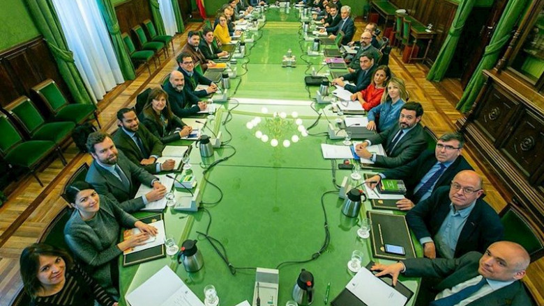 ep reunion de la junta de portavoces del congreso de la xiv legislatura