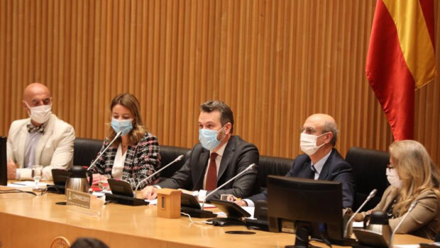 ep rodrigo buenaventura y montserrat martinez comparecen en la comision de asuntos economicos y