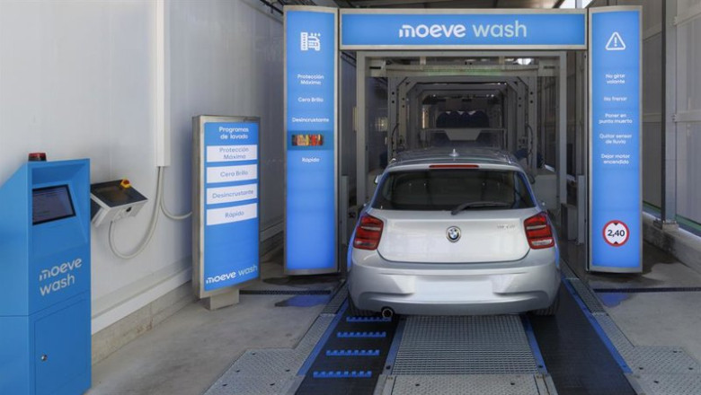 ep tunel de lavado de moeve en su estacion de campo de las naciones