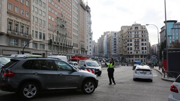 gran via cortada trÃƒÂ¡fico
