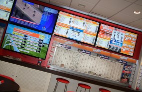 Gambling, gaming, casino, horse-racing, video wall, betting Gambling, gaming, casino, horse-racing, video wall, betting