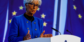 lagarde presidente de la bce s adresse aux medias a francfort 