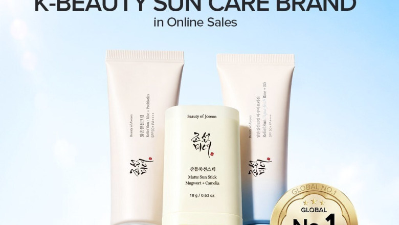 Beauty of Joseon es reconocida por Euromonitor International como "Global No.1 K-Beauty Suncare Brand in Online Sales" boj global no 1 pdp spf group shot f
