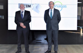 ep acto de la firma del acuerdo entre latem y enagas