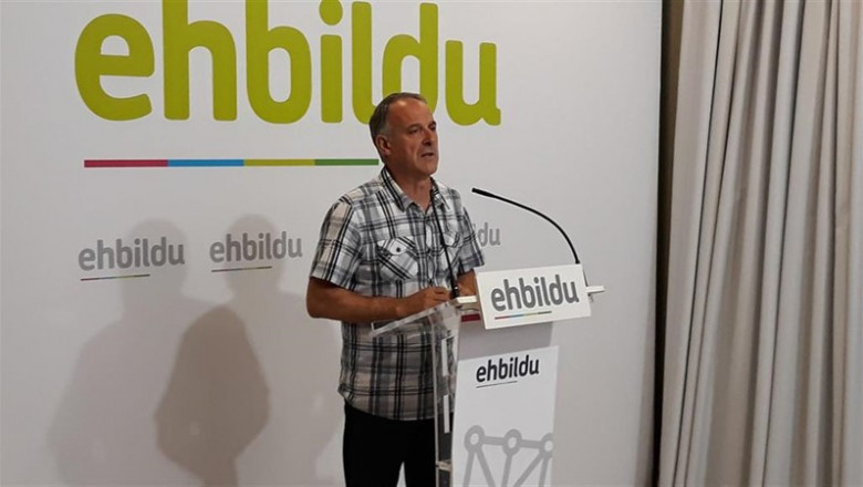 Adolfo Araiz, parlamentario de EH Bildu, en una imagen de archivo. | EUROPA PRESS - Archivo ep adolfo araiz parlamentarioeh bildu enimagenarchivo