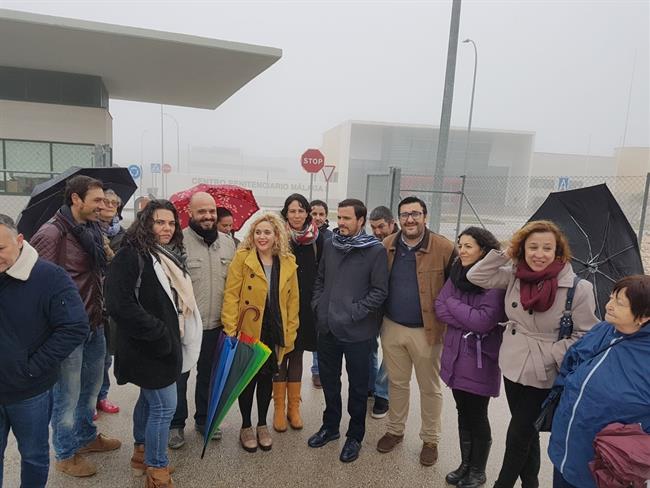 Alberto Garzón IU archidona málaga carcel centro penitenciario visita | IZQUIERDA UNIDA ep alberto garzon iu archidona malaga carcel centro penitenciario visita