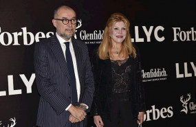 ep andres rodriguez y carmen cervera acuden a los premios forbes ceo de la decada en madrid