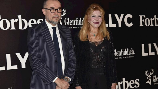 ep andres rodriguez y carmen cervera acuden a los premios forbes ceo de la decada en madrid