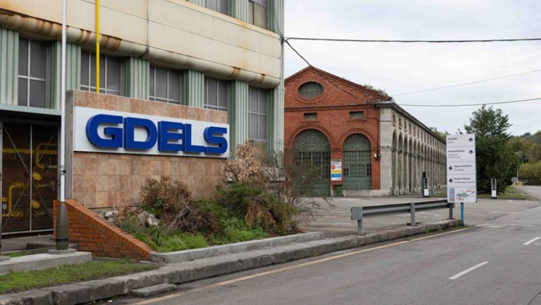 ep archivo   exterior de la fabrica gdels sbs en trubia a 31 de octubre de 2025 en oviedo asturias
