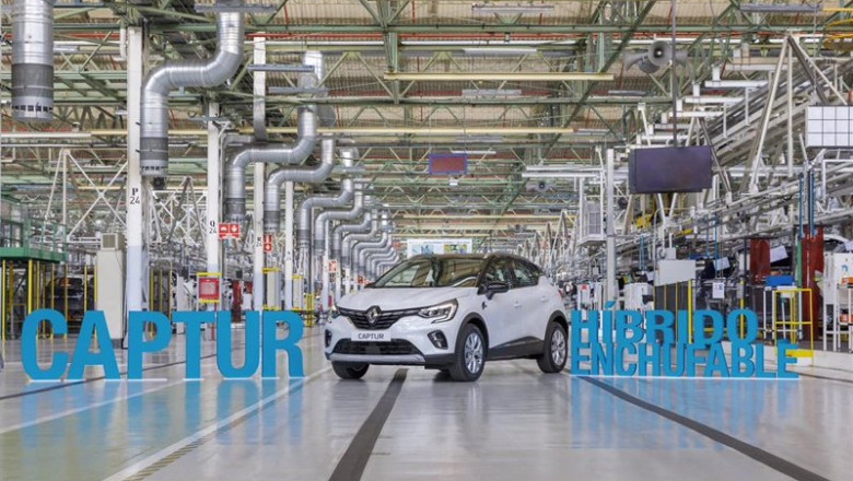 Archivo - Inicio de la producción del Renault Captur híbrido enchufable en Valladolid. | RENAULT - Archivo ep archivo inicio de la produccion del renault captur hibrido enchufable en valladolid
