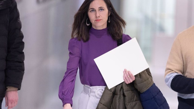 ep archivo   la portavoz de podemos en el congreso ione belarra llega a una rueda de prensa anterior