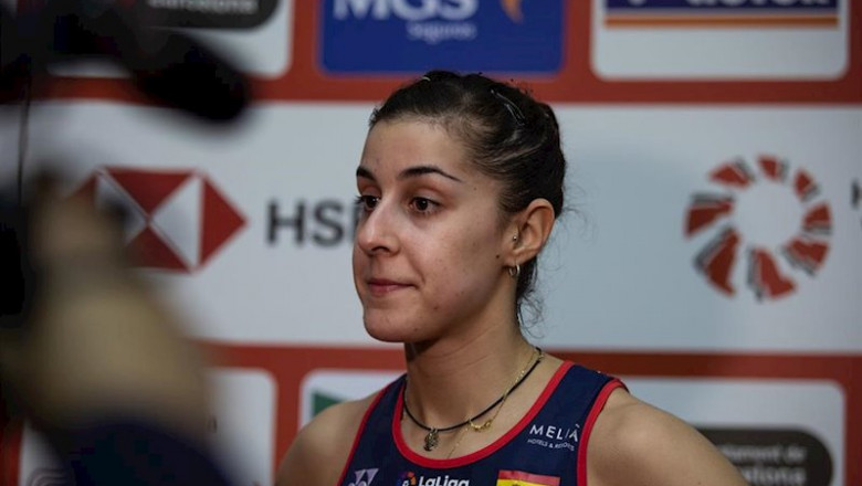 ep carolina marin durante una entrevista ep carolina marin durante una entrevista