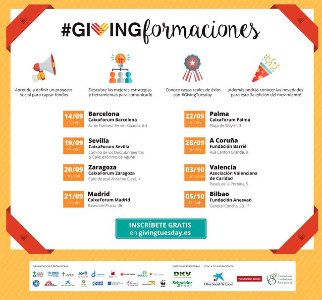 Cartel Giving Formaciones | GIVING TUESDAY ep cartel giving formaciones