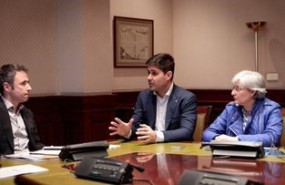 ep el diputado de ciudadanos guillermo martin se reune en el congreso con una delegacion de la afe