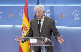 ep el diputado de nueva canarias en el congreso pedro quevedo ofrece una rueda de prensa tras una