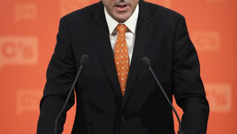 El militante de Ciudadanos Juan Carlos Bermejo, en la rueda de prensa donde presentó su candidatura a la presidencia del partido. | EUROPA PRESS - Archivo ep el militante de ciudadanos juan carlos bermejo en la rueda de prensa donde presento su