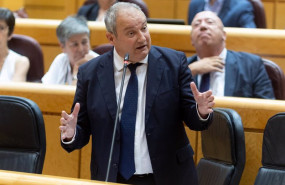 ep el ministro de industria y turismo jordi hereu durante una sesion plenaria en el senado a 10 de