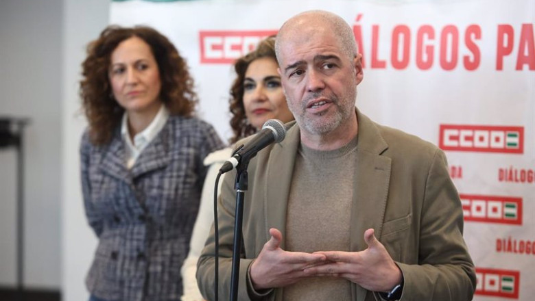 ep el secretario general de ccoo unai sordo participa en sevilla en el foro dialogos para un decada ep el secretario general de ccoo unai sordo participa en sevilla en el foro dialogos para un decada