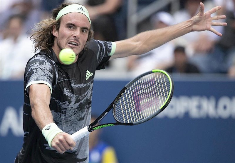 ep el tenista griego stefanos tsitsipas durante el us open