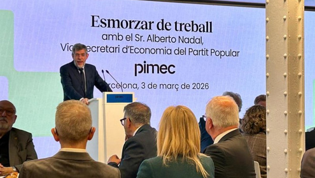 ep el vicesecretario de economia y desarrollo sostenible del pp alberto nadal en un desayuno