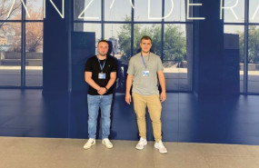 ep foto de los fundadores de innporting de izquierda a derecha lewan barbakadze ceo y ruben graf cto